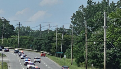 Photos: Community gathers for fallen deputy’s procession