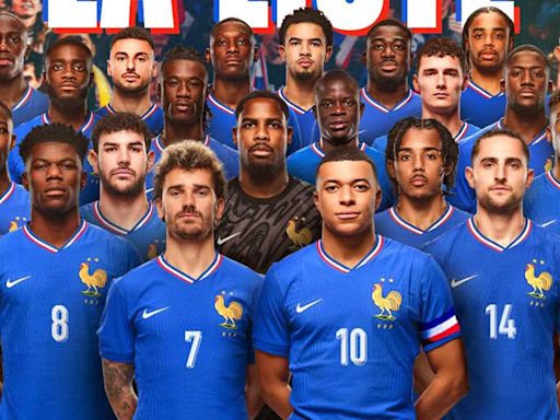 Kylian Mbappé encabeza la convocatoria de Francia para la Eurocopa 2024