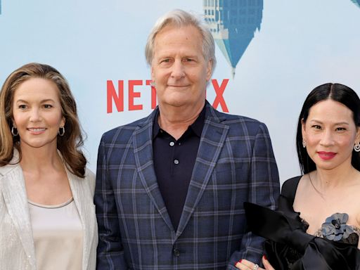 Diane Lane, Jeff Daniels, & Lucy Liu Premiere New Netflix Series ‘A Man In Full’ in Hollywood