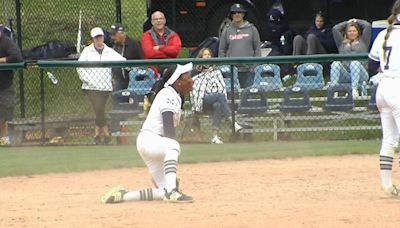 Moravian softball picks up a pair of one-run wins in Landmark Conference Tournament