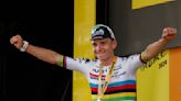 Evenepoel gana la contrarreloj del Tour, Pogacar conserva el maillot amarillo