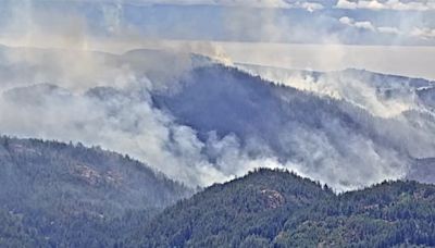 Sooke locals asked to ready grab-and-go bag, wildfire remains at 169 hectares