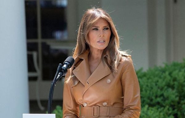 'Pathetic' Melania Trump Trashed for Selling $245 Mother's Day Necklace Amid Donald's Money Woes: 'So Embarrassing'