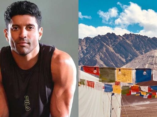 Farhan Akhtar Shares Stunning Glimpse Of 'A Quiet Base' From 120 Bahadur Set In Ladakh; See Viral Photos - News18