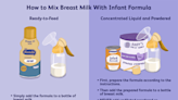 Can You Mix Breast Milk and Formula in the Same Bottle?