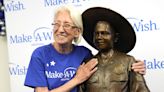 Replica of stolen Make-A-Wish statue lets mom of 1st wish recipient 'bring him home'
