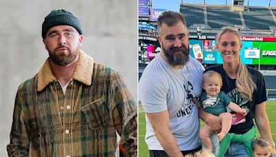 Travis Kelce and Brother Jason Talk Father's Day and One Reason They Might Not Get to Celebrate 'Uncle's Day'