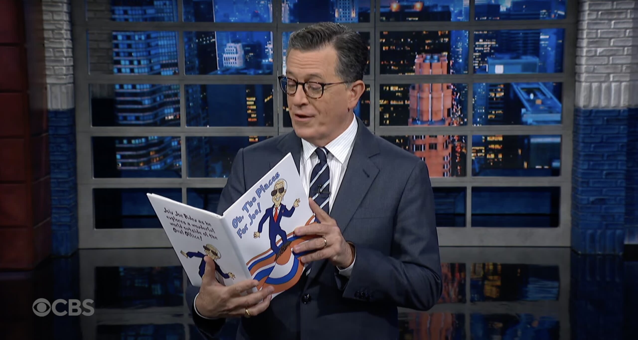 Stephen Colbert Mocks Biden With Dr. Seuss Parody: ‘Is He Mentally Fit? Can He Serve a Whole Term? Can He...