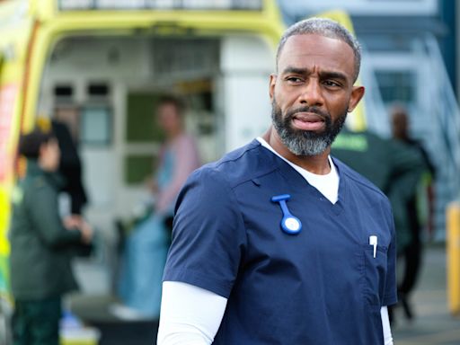 'It feels like art imitating life!' Casualty’s Charles Venn becomes a grandfather