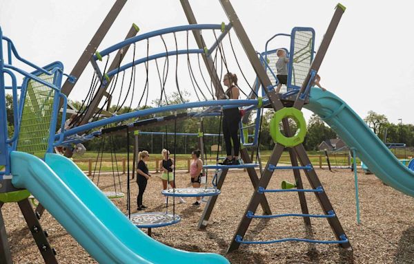 Long-awaited park opens in Lexington neighborhood displaced by Newtown Pike