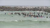 Paddle out honors surfers murdered in Mexico