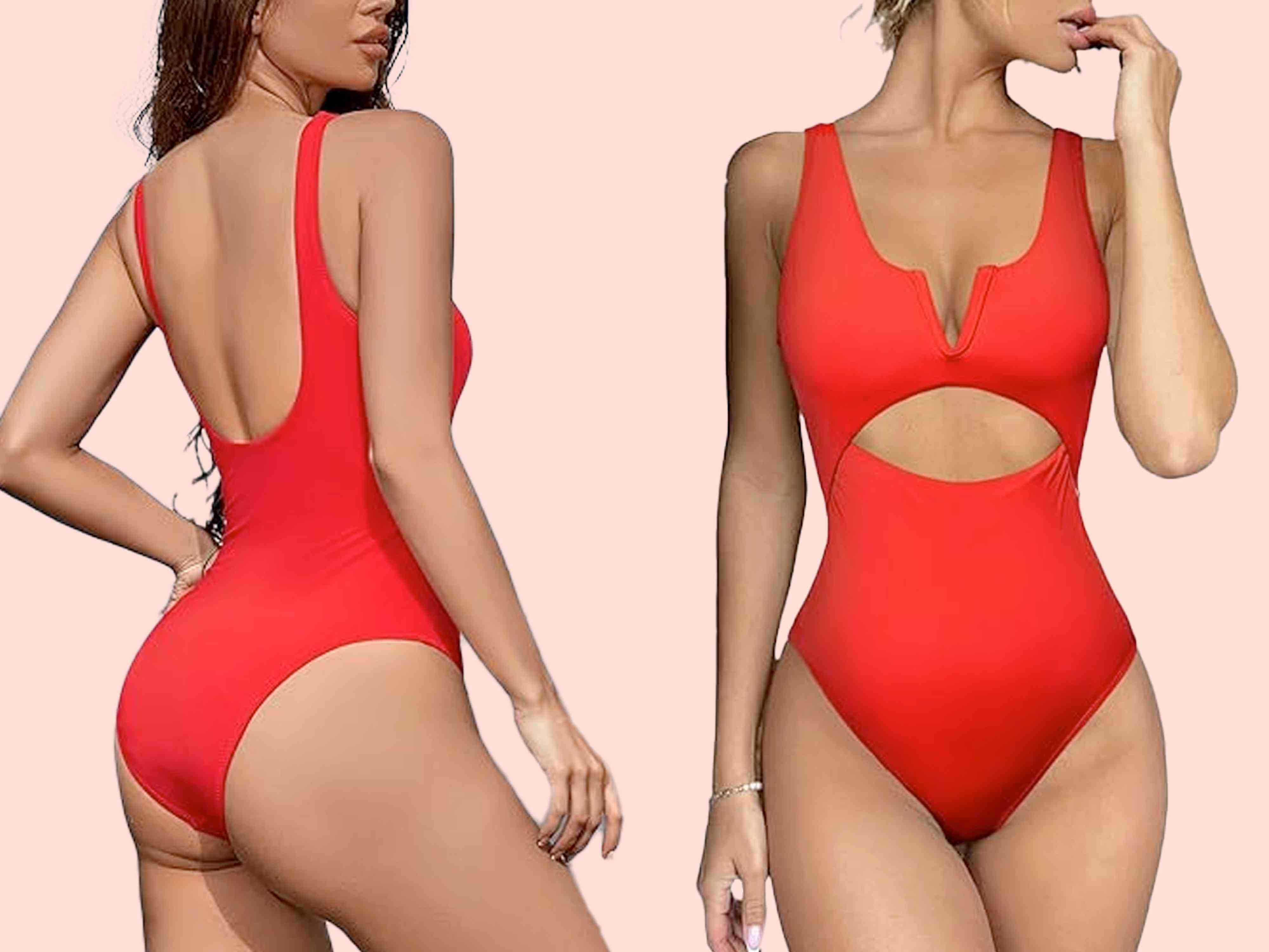 I Feel Like I'm on Baywatch in This Head-Turning $31 One-Piece Swimsuit