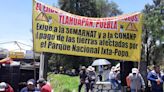 Bloquean autopista México-Puebla en Tlahuapan para exigir el pago de tierras