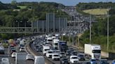 Easter travel - live: Warnings for bank holiday drivers as Storm Nelson causes train delay chaos