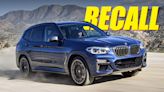 BMW Recalling Nearly 300,000 X3s Because Their Cargo Rails Might Set Sail In A Crash
