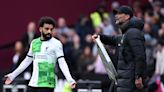 What happened with Mohamed Salah and Jurgen Klopp? Liverpool duo argue with "fire" on touchline in West Ham draw | Sporting News United Kingdom