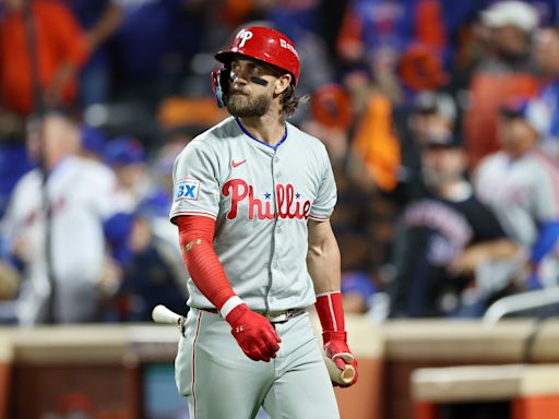 This time, Harper can't come through, and Phillies' season is on life support