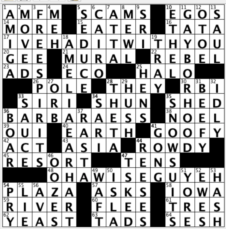 Off the Grid: Sally breaks down USA TODAY's daily crossword puzzle, USA Today