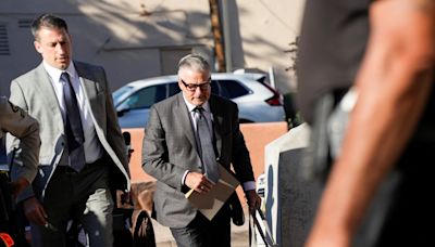 Alec Baldwin arrives in court for trial over fatal shooting of cinematographer on set of Rust