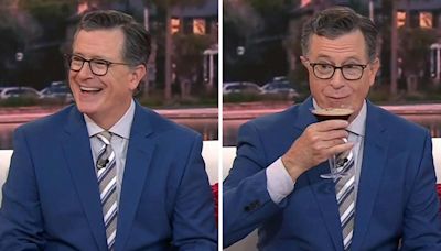 Stephen Colbert shades 'Good Morning America' on chaotic 'Today With Hoda & Jenna' cooking segment: "'GMA' is canning crab, 'Today Show' is all fresh"