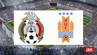 México vs Uruguay: estadísticas previas y datos en directo | Amistosos de selecciones 2023