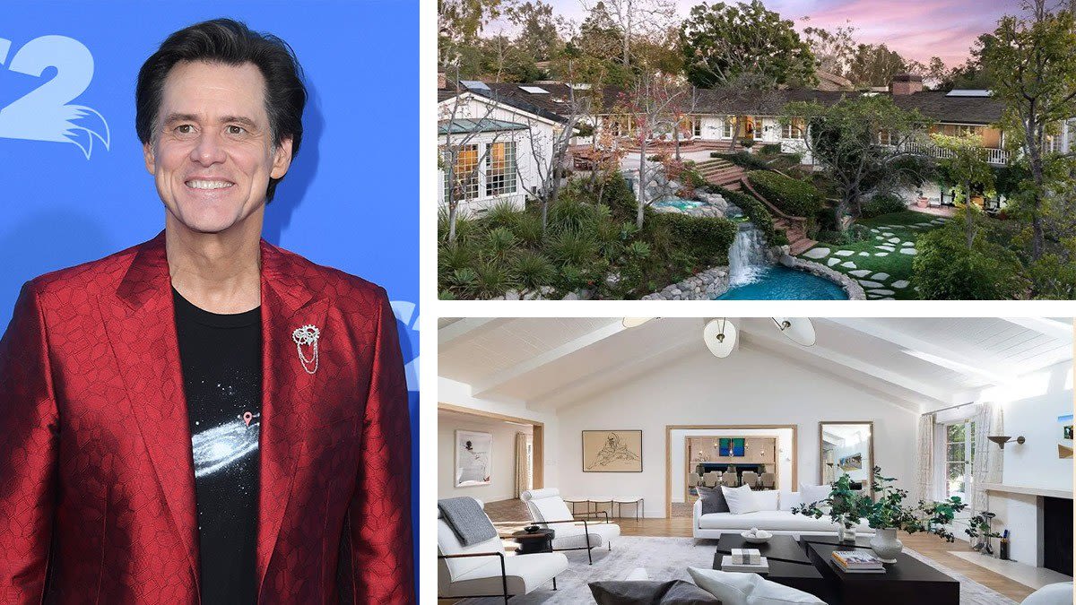Jim Carrey Slashes the Price of His Luxe Los Angeles Property by Another $2M
