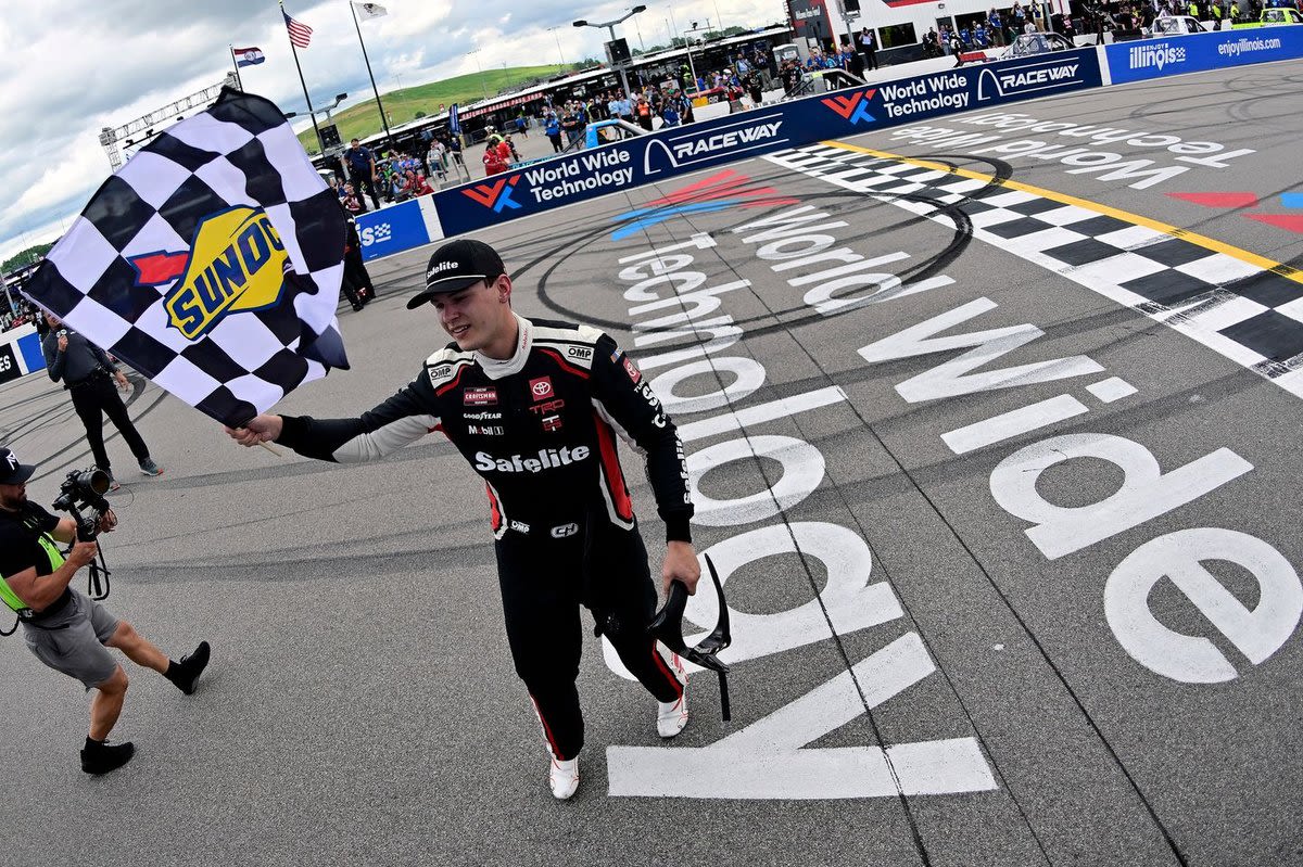 Corey Heim earns NASCAR Truck win at Gateway