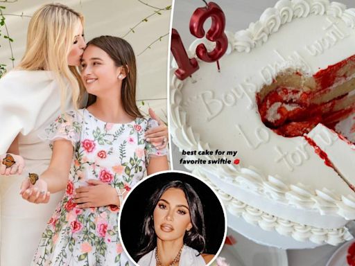 Kim Kardashian reacts as Ivanka Trump shows daughter Arabella’s Taylor Swift-inspired birthday cake