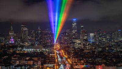 Market Street lights return for Pride weekend