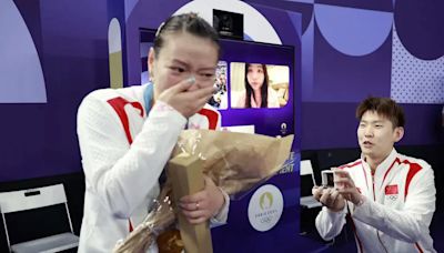 奧運羽球》中國「雅思組合」混雙摘首金 男友劉雨辰驚喜下跪求婚