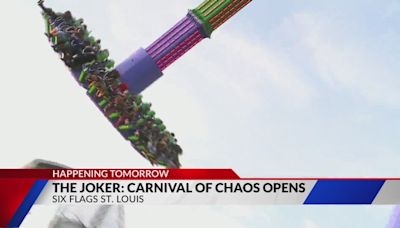 New Joker’s Carnival of Chaos ride debuts at Six Flags St. Louis