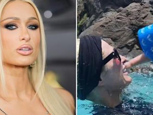 Paris Hilton Reacts to Fans Who Are Concerned About Son’s Backwards Life Jacket - E! Online
