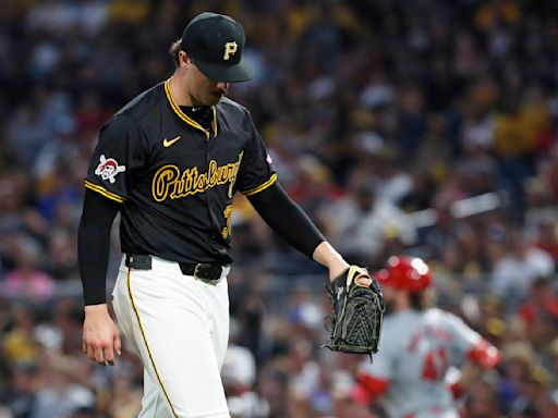 Pirates rookie Paul Skenes takes first MLB loss in 12 starts despite another stellar outing