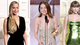 Taylor Swift And Jennifer Lawrence Had The Best Reactions To Emma Stone’s Golden Globe Win