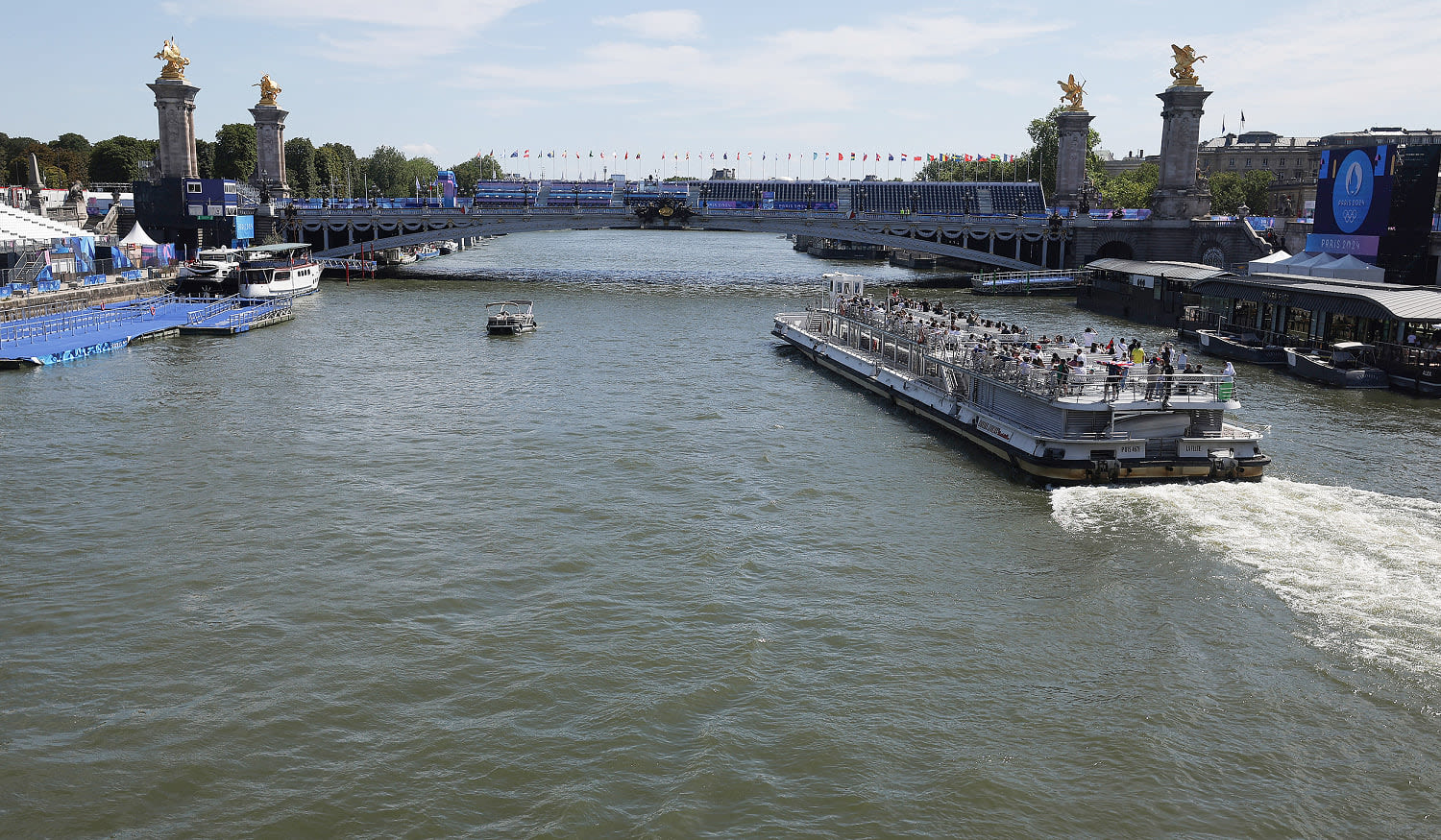 Is it safe for Olympic athletes to swim in the Seine? Triathlon swim postponed due to bacteria