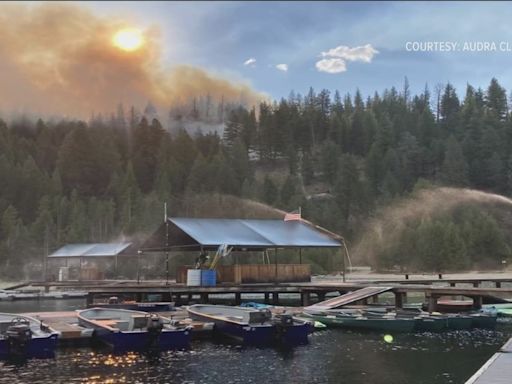 Redfish Lake Lodge owners staying resilient as wildfire flames endanger popular destination