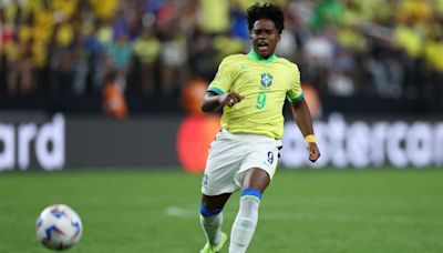 Endrick será titular por primera vez con Brasil en cuartos de Copa América