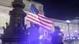 Lawmakers replace American flag torn down by pro-Palestine rioters