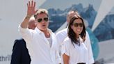 Brad Pitt e Inés de Ramón llegan enamorados a Venecia tras evitar cruzarse con Angelina Jolie