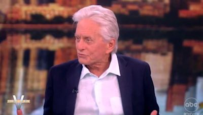 Michael Douglas Says George Clooney’s Op-Ed Telling Biden to Step Aside Makes a ‘Valid Point’ | Video