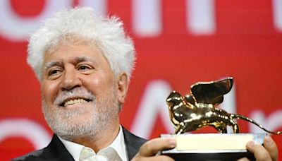 Pedro Almodovar wins top prize at Venice film festival