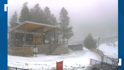 'We're enjoying the best of both seasons': Early morning June snow at Bogus Basin mostly melted by afternoon