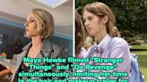 From The Set Of “Do Revenge”: How Maya Hawke's Blonde Wig Was Created, How Camila Mendes' Hair Stayed Sleek In The...