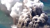 Una nueva isla emerge en Japón por la erupción de un volcán submarino