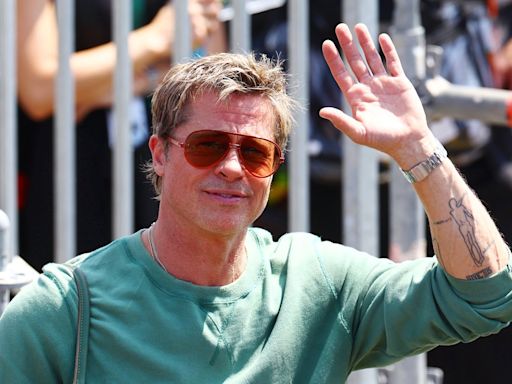 Brad Pitt Arrives at Practices for Hungarian Grand Prix 2024 as He Continues Working on ‘F1′ Movie