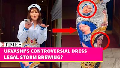 Urvashi Rautela Faces Backlash Over Paris Video Featuring Controversial Dress | Etimes - Times of India Videos