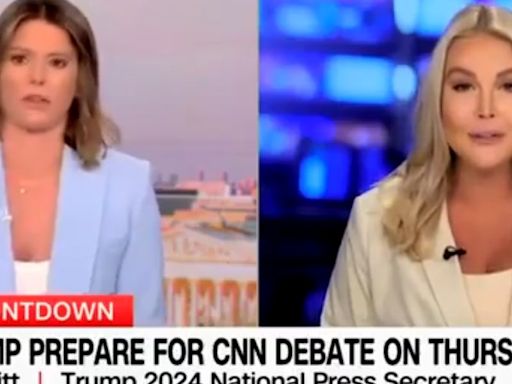 CNN’s Kasie Hunt Dumps Trump Spokesperson For Talking Smack About Her Colleagues
