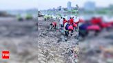 6.5k kg of garbage removed from Hindon banks | Noida News - Times of India