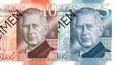Así lucen los nuevos billetes con la imagen de rey Carlos III ¿Qué pasará con los que llevan el rostro de Isabel II?