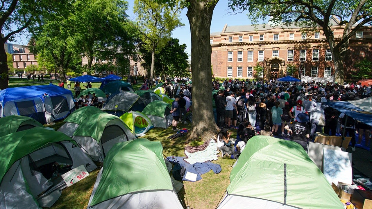 Universities cave to anti-Israel agitators to end occupations, while some allow encampments to continue